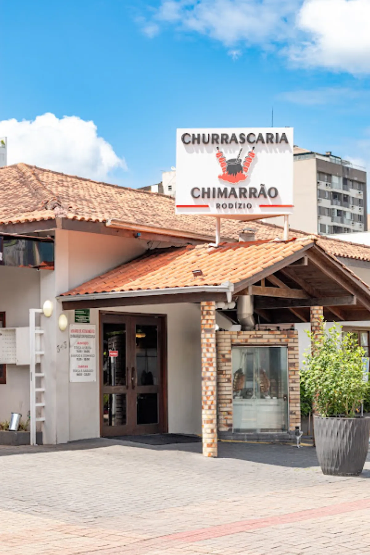 Fachada de Chimarrão Churrascaria