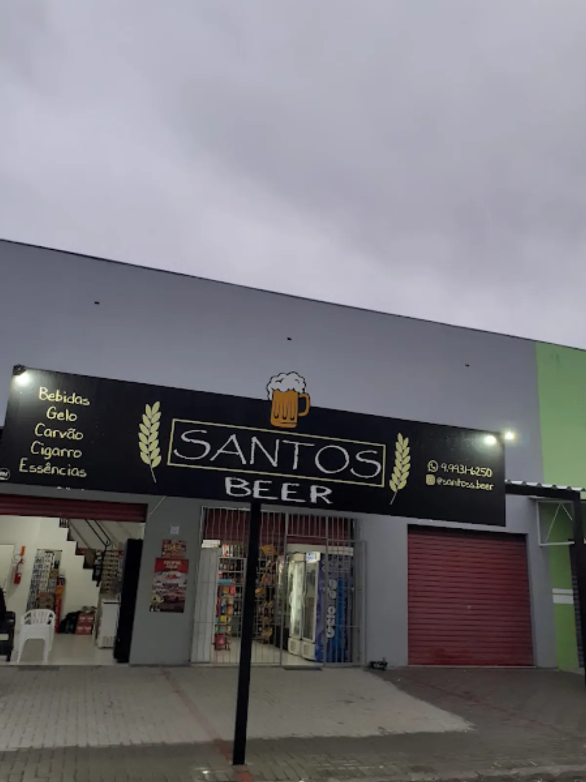 Fachada de Conveniência Santos Beer