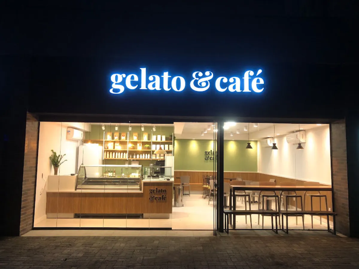 Fachada de Fior di Neve (Gelato & Café) - América