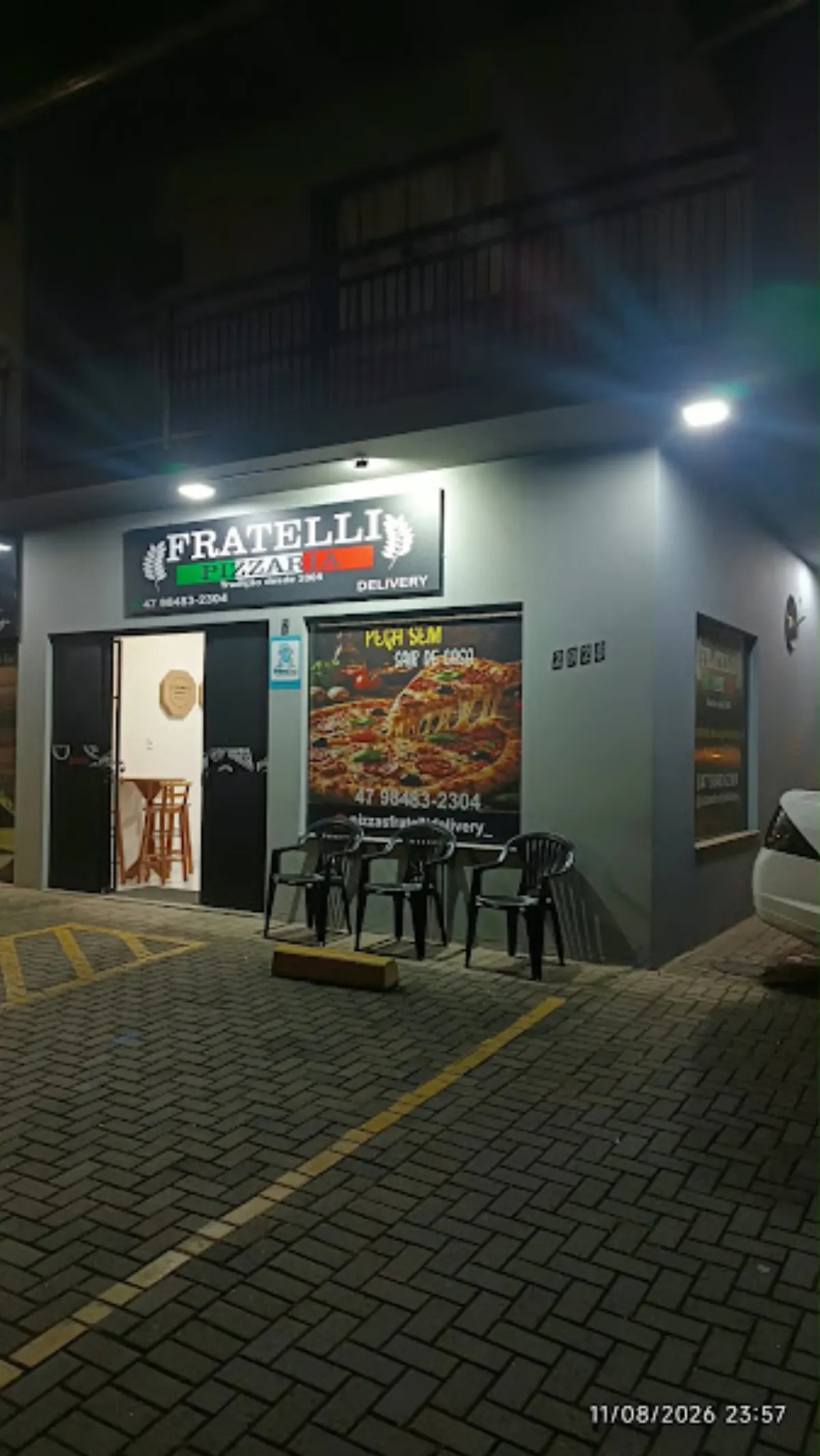 Fachada de Fratelli Pizzaria
