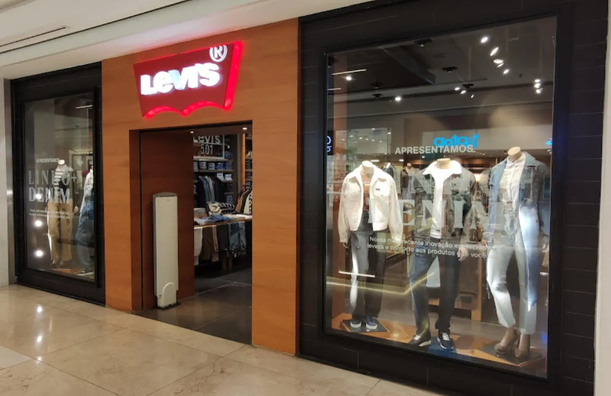 Fachada de Levi's - Shopping Mueller Curitiba
