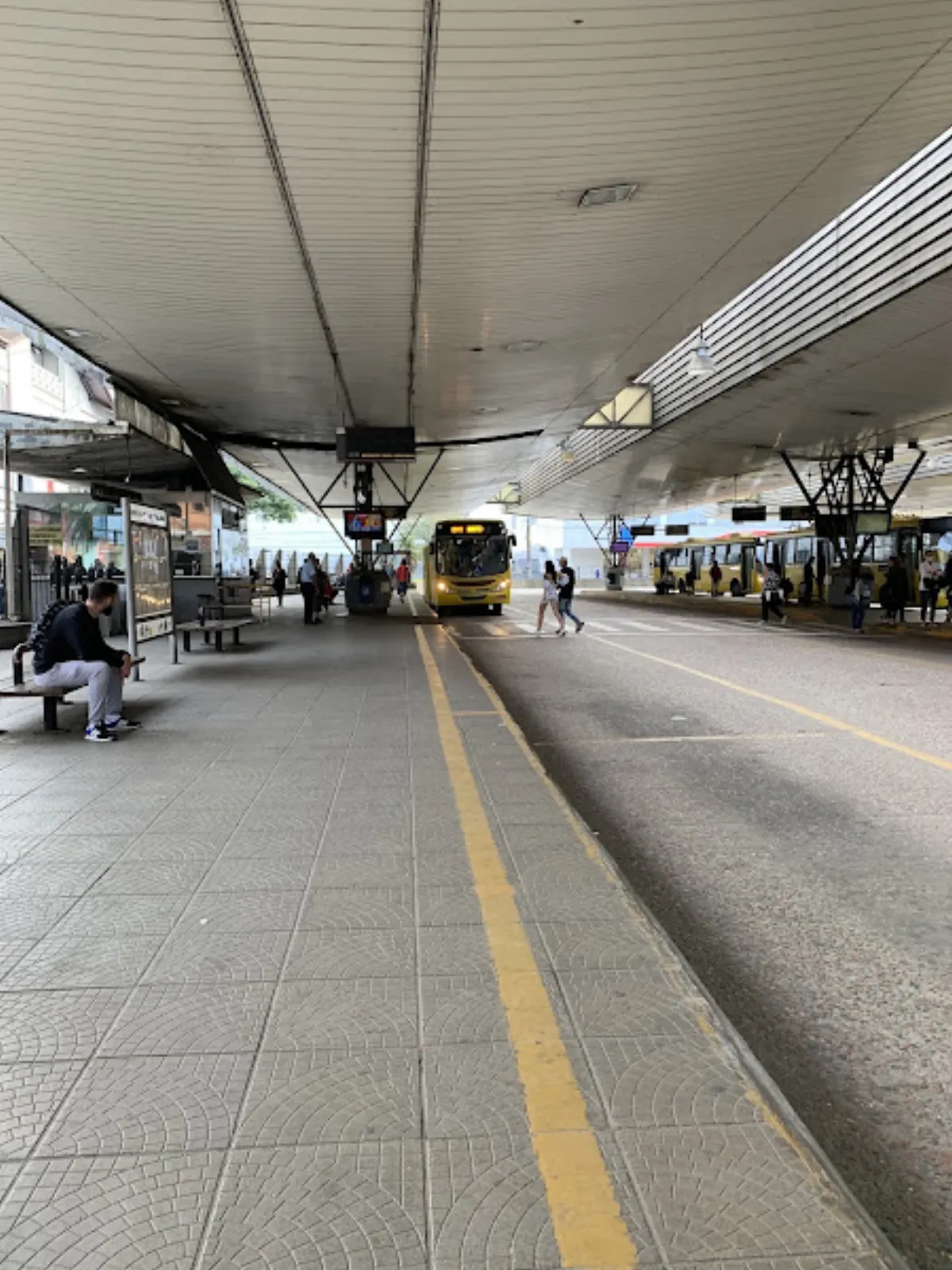 Fachada de Terminal Central de Joinville